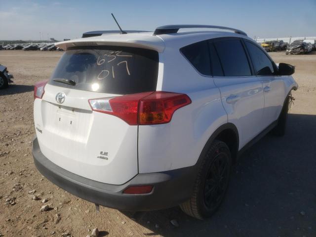 Photo 4 from auction – 2013 TOYOTA RAV4 LE with VIN 2T3BFREV1DW004964
