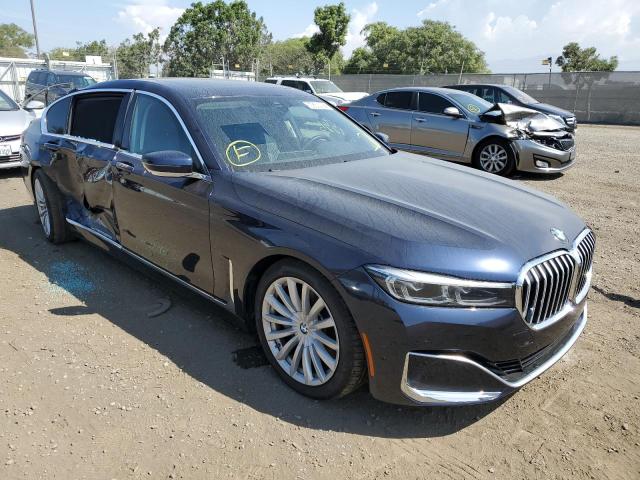 BMW 740 I 2020 with VIN WBA7T2C06LCD53519 - Photo from auction