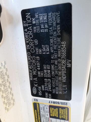 Photo 10 from auction – 2014 KIA SPORTAGE B with VIN KNDPB3AC8E7668548