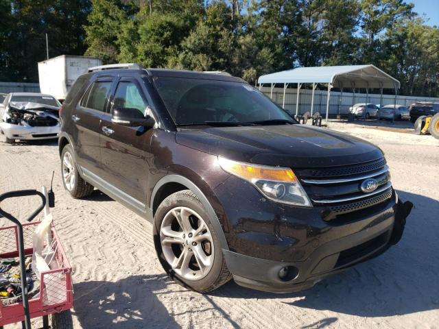 FORD EXPLORER L 2014 with VIN 1FM5K7F88EGB77315 - Photo from auction