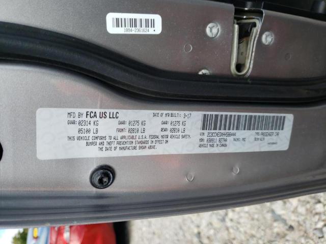 Photo 10 from auction – 2017 CHRYSLER 300C with VIN 2C3CCAEGXHH586444