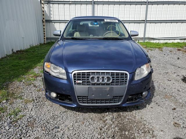 Photo 9 from auction – 2007 AUDI A4 3.2 CAB with VIN WAUDH48H27K017440