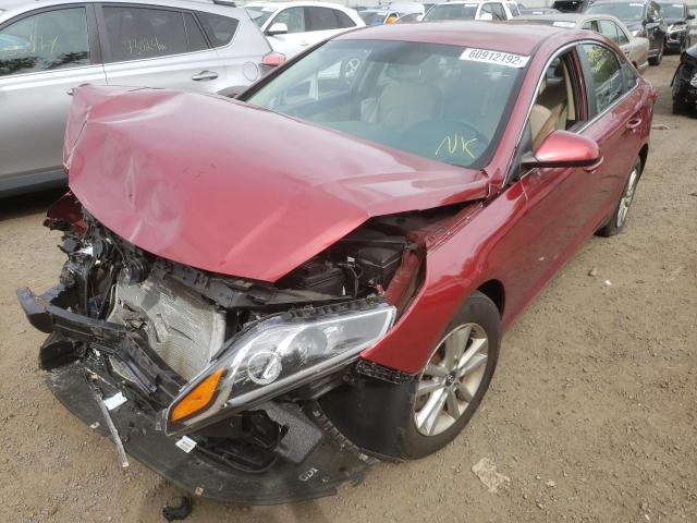 Photo 2 from auction – 2016 HYUNDAI SONATA SE with VIN 5NPE24AF1GH291597