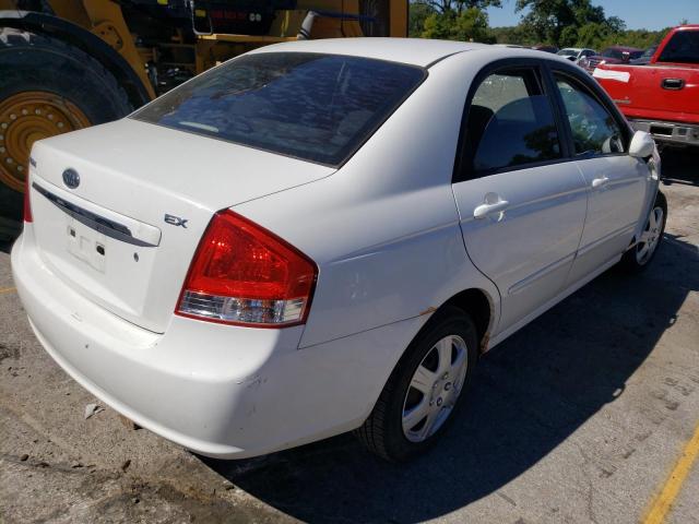 Photo 4 from auction – 2008 KIA SPECTRA EX with VIN KNAFE122385499856