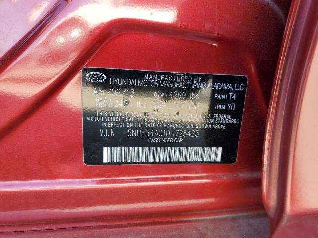 Photo 10 from auction – 2013 HYUNDAI SONATA GLS with VIN 5NPEB4AC1DH725423