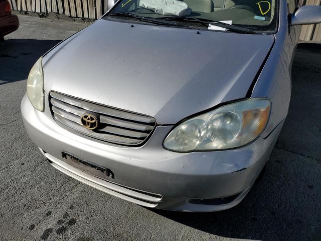 Photo 9 from auction – 2003 TOYOTA COROLLA with VIN 1NXBR32E03Z188827