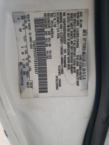 Photo 10 from auction – 2000 FORD TAURUS SES with VIN 1FAFP55S5YA283357