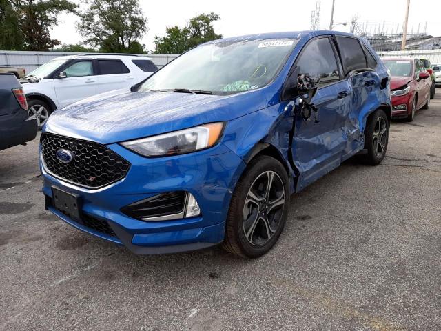 Photo 2 from auction – 2021 FORD EDGE ST with VIN 2FMPK4APXMBA11549