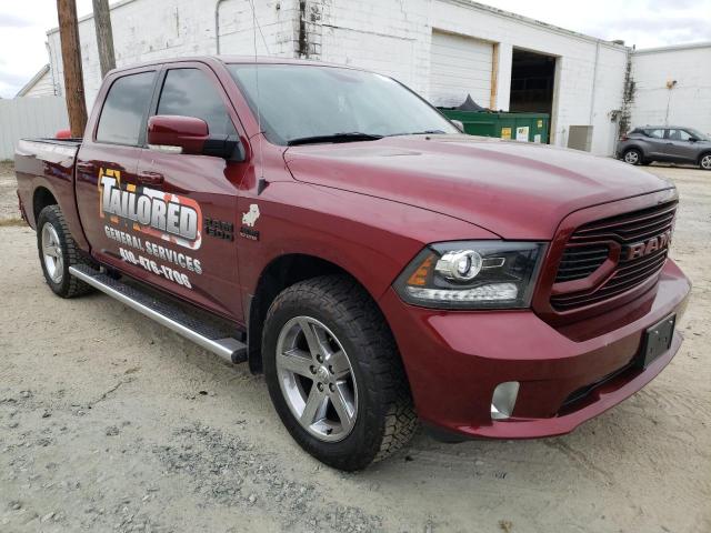 RAM 1500 SPORT 2018 with VIN 1C6RR7MT0JS345679 - Photo from auction