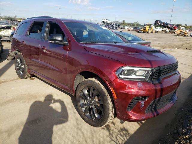 DODGE DURANGO GT 2022 with VIN 1C4RDJDGXNC161213 - Photo from auction