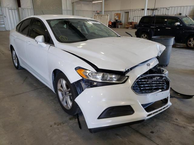 FORD FUSION SE 2018 with VIN 3FA6P0H78JR123723 - Photo from auction