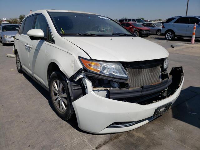 HONDA ODYSSEY EX 2014 with VIN 5FNRL5H61EB024093 - Photo from auction
