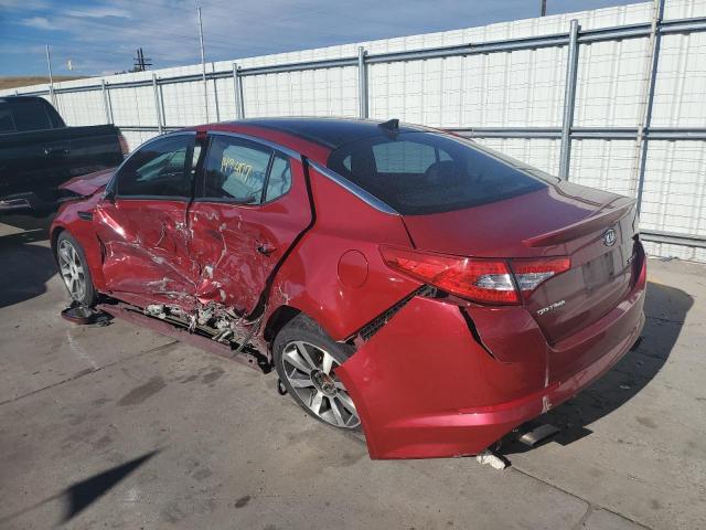 Photo 3 from auction – 2011 KIA OPTIMA SX with VIN KNAGR4A61B5164973