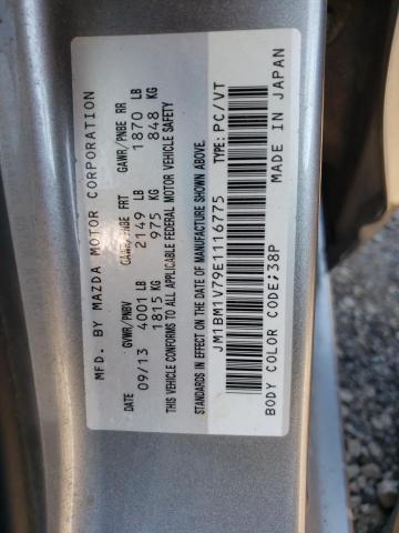 Photo 10 from auction – 2014 MAZDA 3 TOURING with VIN JM1BM1V79E1116775