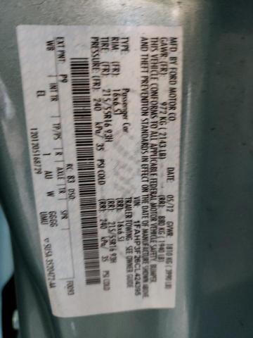 Photo 10 from auction – 2012 FORD FOCUS SE with VIN 1FAHP3F26CL424395