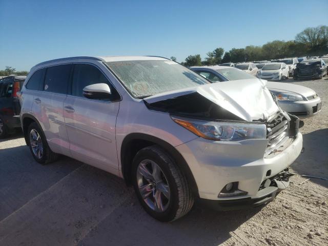 TOYOTA HIGHLANDER 2016 with VIN 5TDDKRFH1GS283495 - Photo from auction