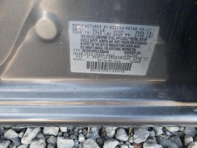 Photo 10 from auction – 2018 NISSAN VERSA S with VIN 3N1CN7AP2JL855440