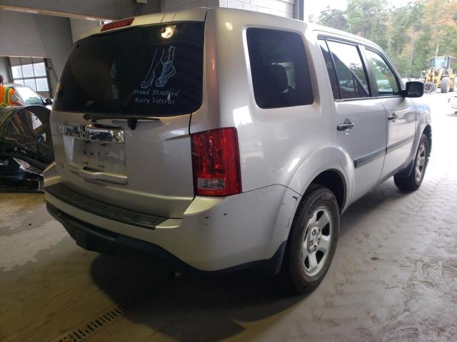 Photo 4 from auction – 2013 HONDA PILOT LX with VIN 5FNYF3H28DB020352