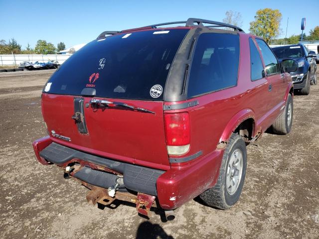 Photo 4 from auction – 2003 CHEVROLET BLAZER with VIN 1GNCT18X13K150002
