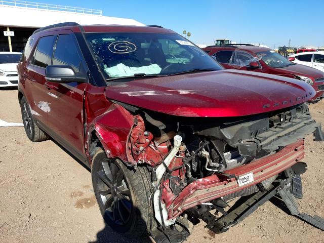 FORD EXPLORER X 2018 with VIN 1FM5K7D84JGC94239 - Photo from auction