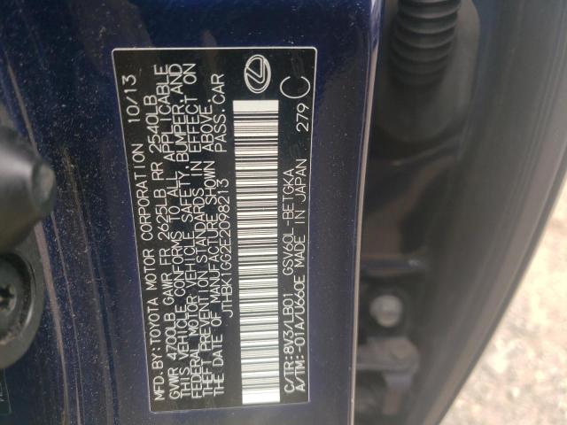Photo 10 from auction – 2014 LEXUS ES 350 with VIN JTHBK1GG2E2098213