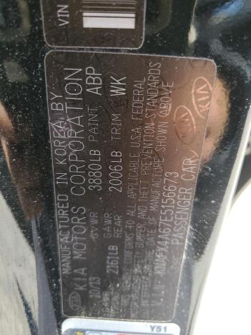 Photo 10 from auction – 2014 KIA FORTE LX with VIN KNAFX4A67E5156673