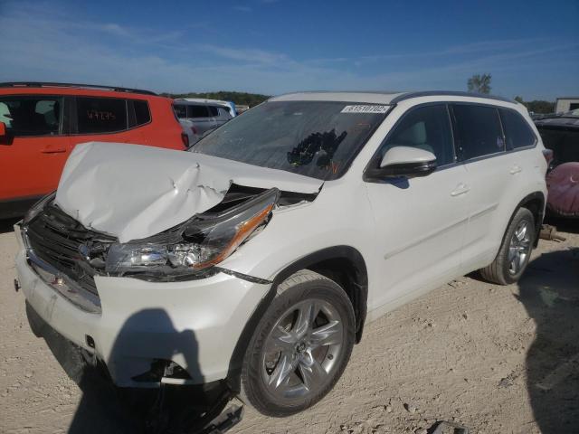 Photo 2 from auction – 2016 TOYOTA HIGHLANDER with VIN 5TDDKRFH1GS283495