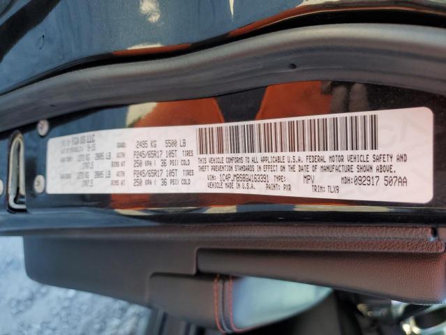 Photo 10 from auction – 2016 JEEP CHEROKEE T with VIN 1C4PJMBS8GW163391