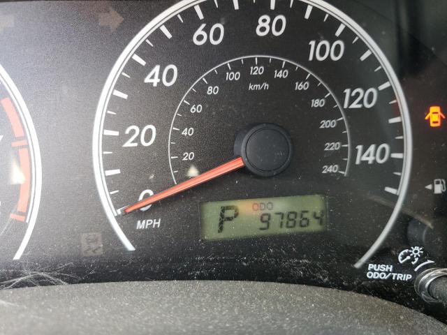 Photo 8 from auction – 2009 TOYOTA COROLLA BA with VIN 1NXBU40E99Z016618