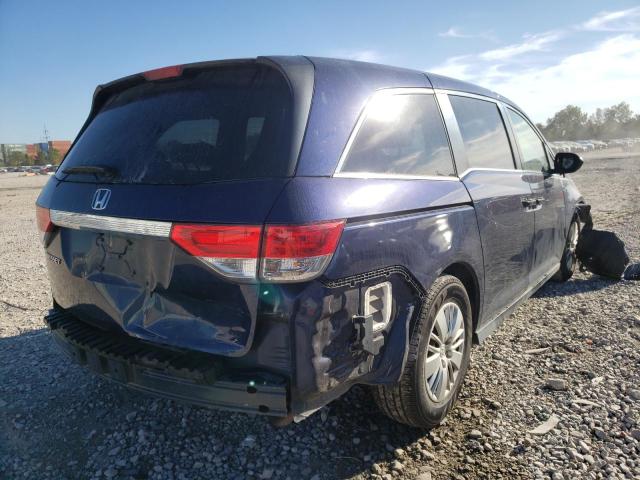 Photo 4 from auction – 2016 HONDA ODYSSEY LX with VIN 5FNRL5H22GB089941