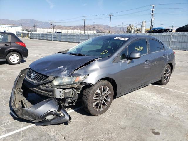 Photo 2 from auction – 2013 HONDA CIVIC EXL with VIN 19XFB2F93DE216444