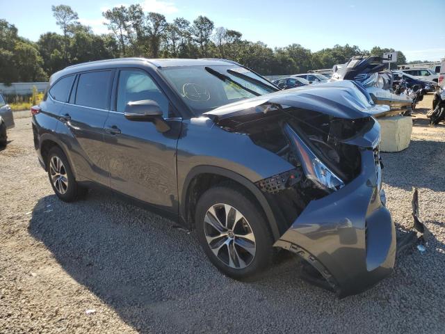 Photo 1 from auction – 2020 TOYOTA HIGHLANDER with VIN 5TDGZRAH1LS014858