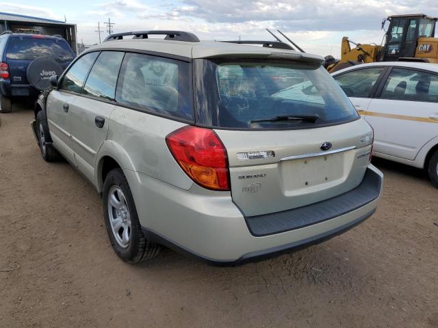Photo 3 from auction – 2007 SUBARU LEGACY OUT with VIN 4S4BP61C677321862