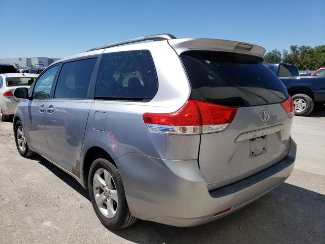Photo 3 from auction – 2012 TOYOTA SIENNA LE with VIN 5TDKK3DC4CS176950