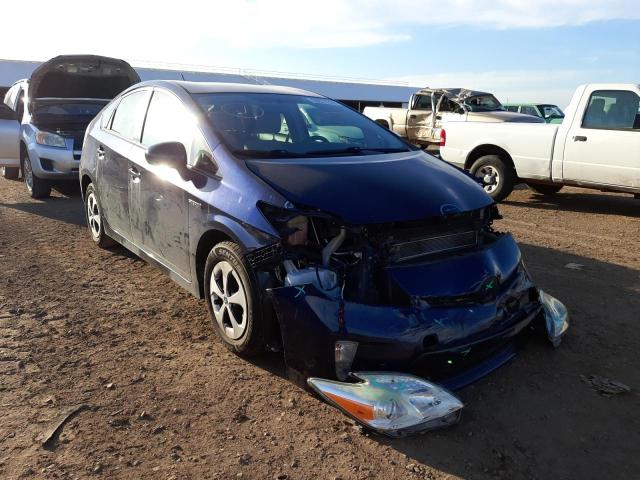 TOYOTA PRIUS 2013 with VIN JTDKN3DU5D1733704 - Photo from auction