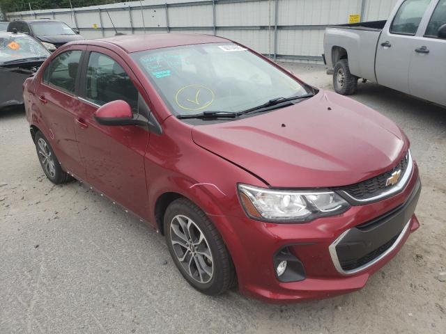 CHEVROLET SONIC LT 2017 with VIN 1G1JC5SB7H4152605 - Photo from auction