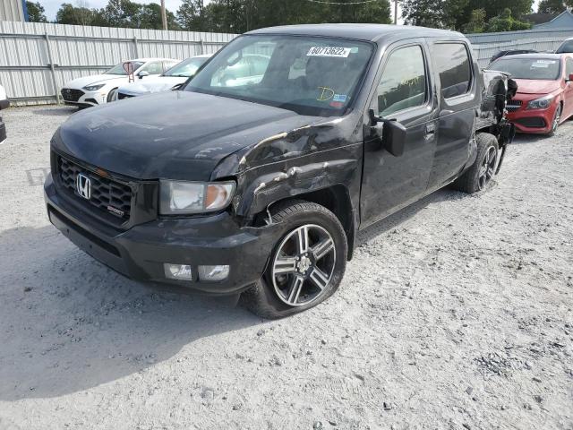 Photo 2 from auction – 2013 HONDA RIDGELINE with VIN 5FPYK1F70DB010839