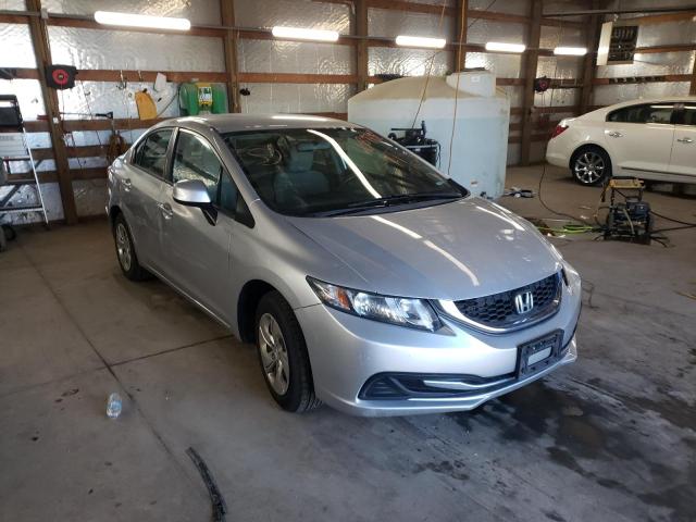 HONDA CIVIC LX 2013 with VIN 19XFB2F52DE078022 - Photo from auction