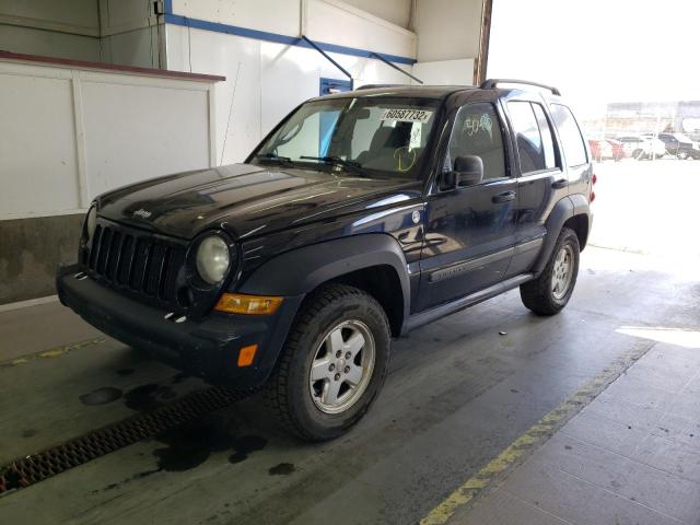 Photo 2 from auction – 2007 JEEP LIBERTY SP with VIN 1J4GL48K37W521301