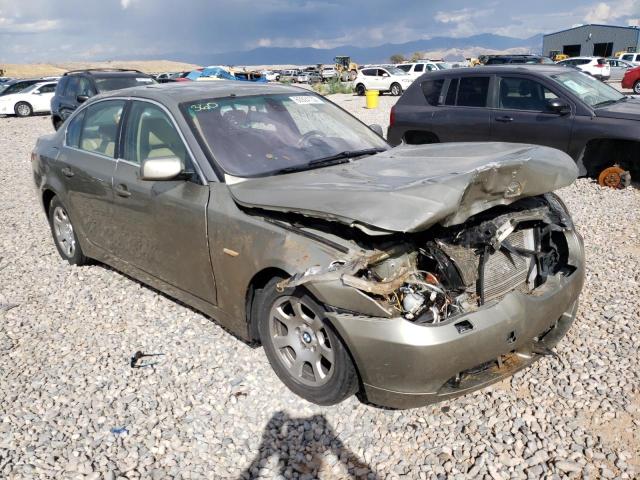 BMW 525 I 2004 with VIN WBANA53524B848430 - Photo from auction