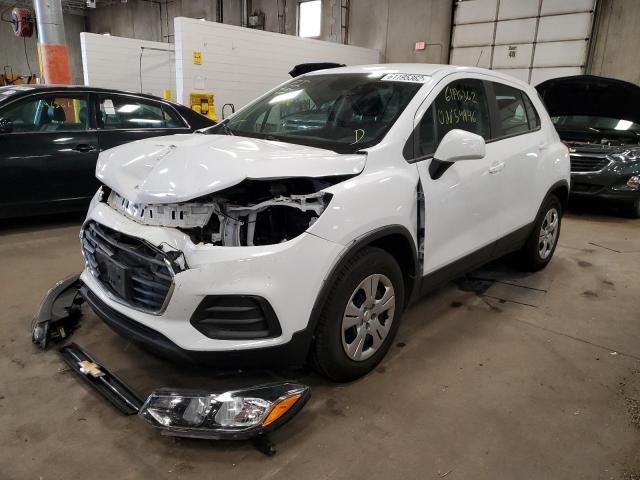 Photo 2 from auction – 2018 CHEVROLET TRAX LS with VIN 3GNCJKSB5JL165378