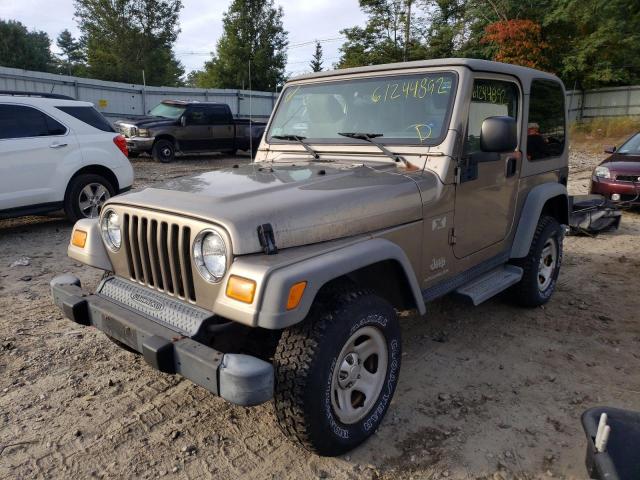 Photo 2 from auction – 2004 JEEP WRANGLER X with VIN 1J4FA39S24P715138