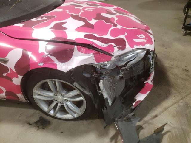Photo 9 from auction – 2014 TESLA MODEL S with VIN 5YJSA1H17EFP52019