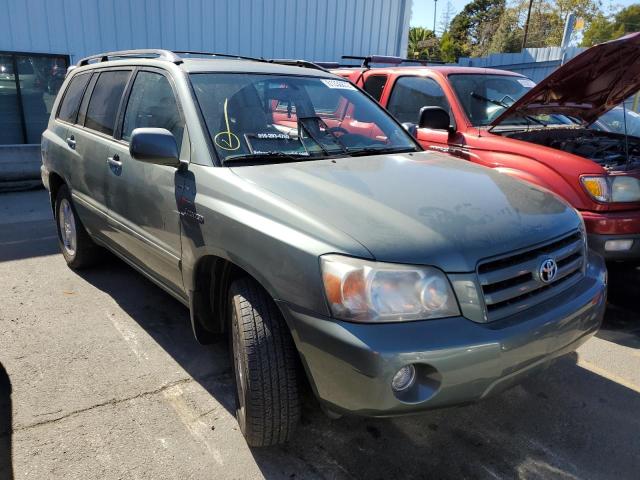 TOYOTA HIGHLANDER 2006 with VIN JTEEP21A360152606 - Photo from auction