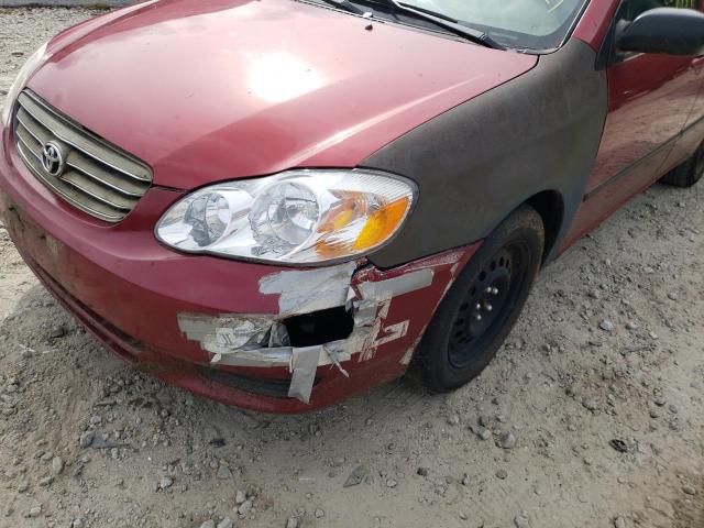 Photo 9 from auction – 2003 TOYOTA COROLLA CE with VIN 2T1BR32E03C029565