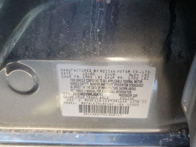 Photo 10 from auction – 2021 NISSAN VERSA S with VIN 3N1CN8DV9ML808717