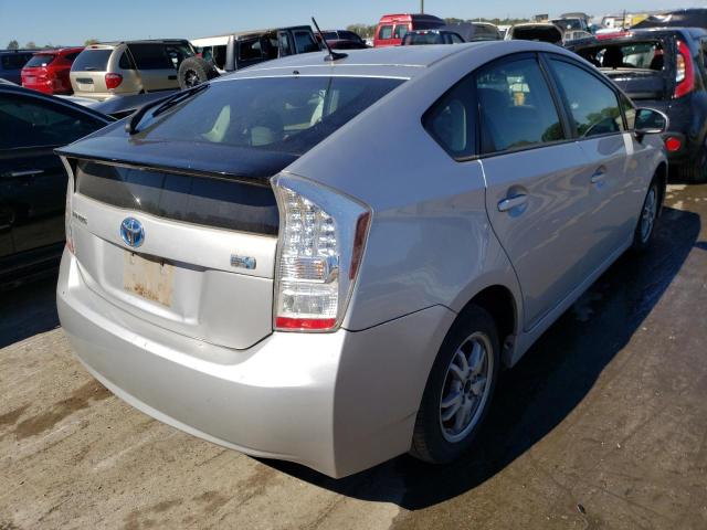 Photo 4 from auction – 2010 TOYOTA PRIUS with VIN JTDKN3DU9A0047764