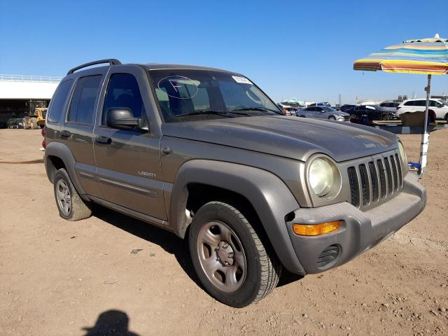 JEEP LIBERTY SP 2004 with VIN 1J4GL48KX4W25003 - Photo from auction