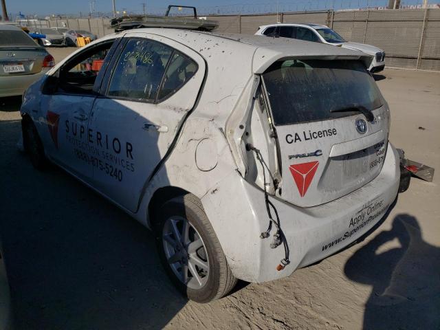 Photo 3 from auction – 2014 TOYOTA PRIUS C with VIN JTDKDTB32E1567253