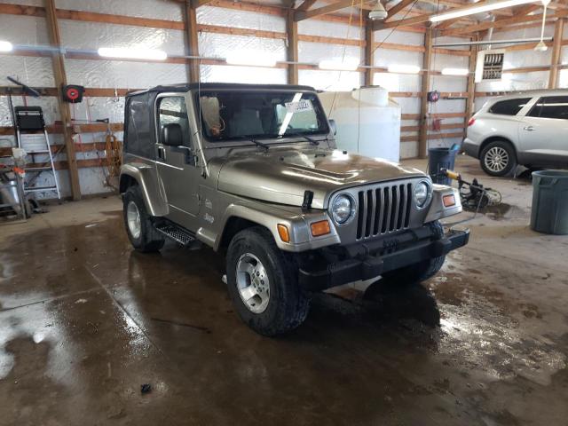 JEEP WRANGLER / 2003 with VIN 1J4FA59S73P368819 - Photo from auction
